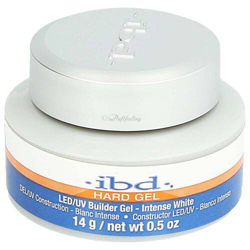 IBD Hard Gel LED/UV Builder Gel Intense White 14g