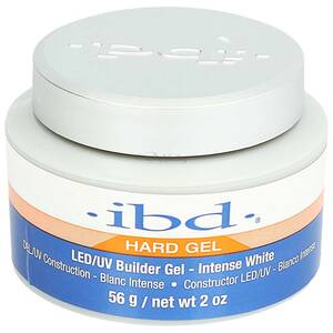 IBD Hard Gel LED/UV Builder Gel Intense White 56g