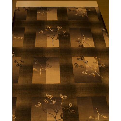 Tischdecke mit Fleckschutz dunkel Grau 140 x 180 cm Oval