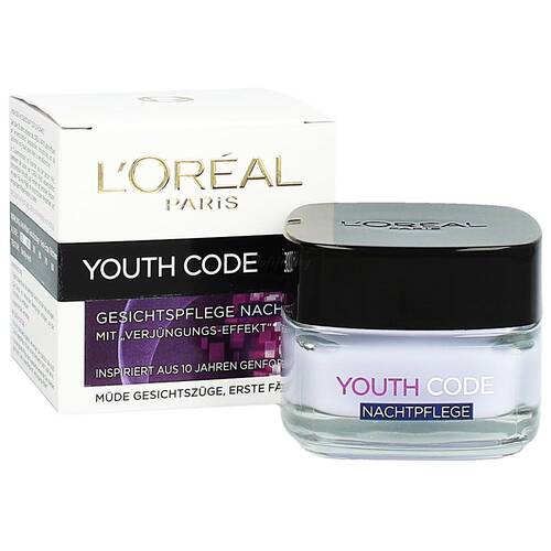 LOréal Youth Code Gesichtspflege Nacht 50 ml