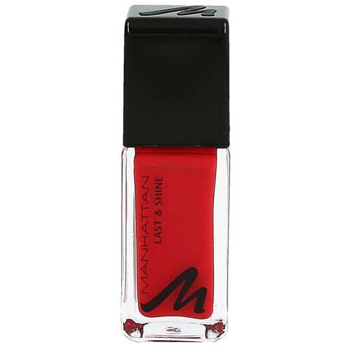 Manhattan Last&Shine Quick Dry Nagellack 620 Red-y For Me?