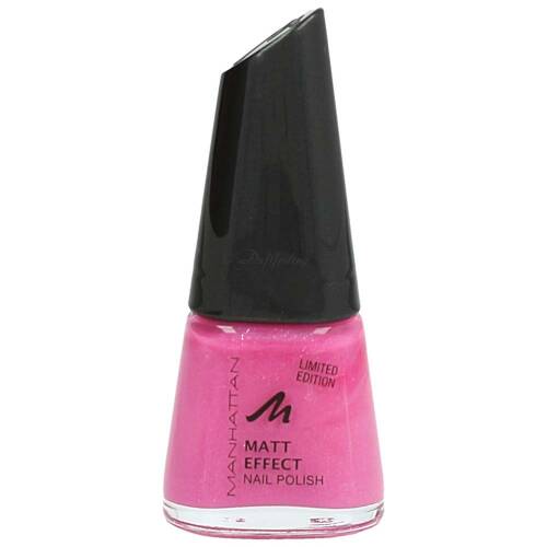 Manhattan Matt Effect Nail Polish 007 Flamingo Pink