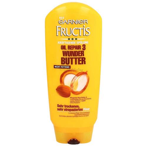 Garnier Fructis Kräftigende Spülung Oil Repair 3 Wunder Butter 200 ml