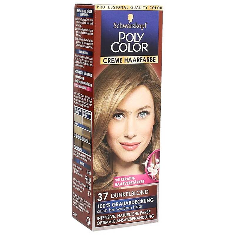 Poly Color 37 dunkelblond Coloration
