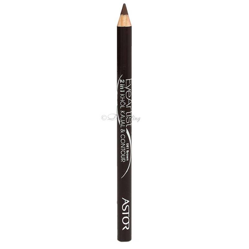 Astor Eye Artist 2in1 Khol Kajal&Contour 081 Brown