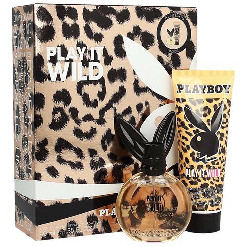 Playboy Play It Wild Edt 40 ml + Body Lotion 75 ml