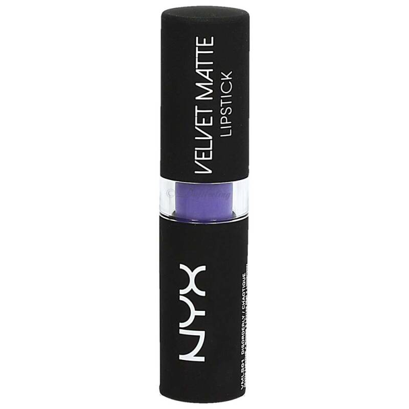 NYX Velvet Matte Lipstick 4 g Disorderly 01