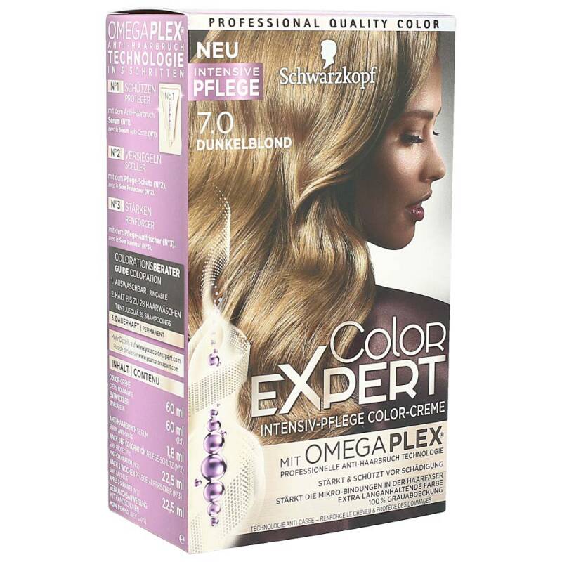 Schwarzkopf Color Expert Haarfarbe 7.0 Dunkelblond Schwarzkopf Color Expert Haarfarbe 7.0 Dunkelblond