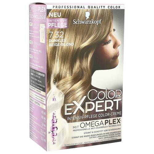 Schwarzkopf Color Expert Haarfarbe 7.32 Dunkles Beige-Blond