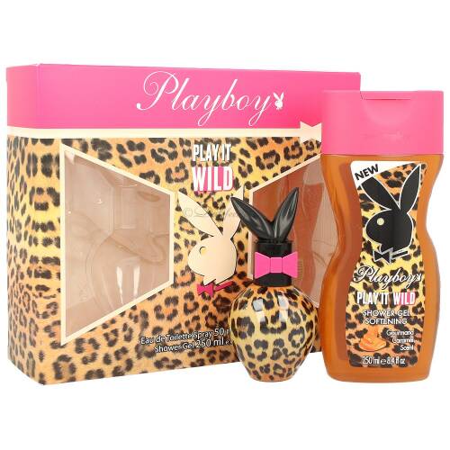 Playboy Play It Wild Edt 50 ml + Shower Gel 250 ml