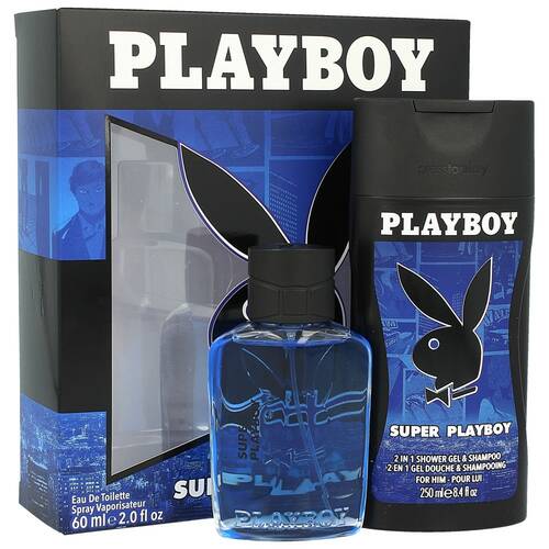 Playboy Super Playboy Edt 60 ml + Shower Gel 250 ml