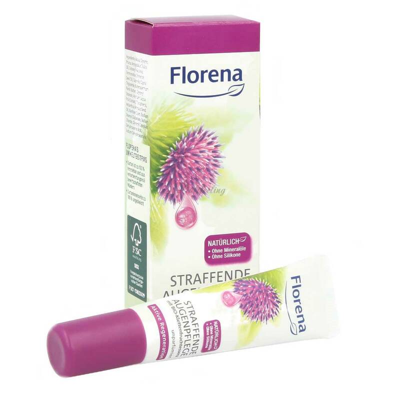 Florena Straffende Augenpflege mit BIO-Klettenfruchtessenz 15 ml