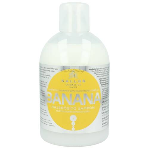 Kallos Banana Fortifying Shampoo 1000 ml