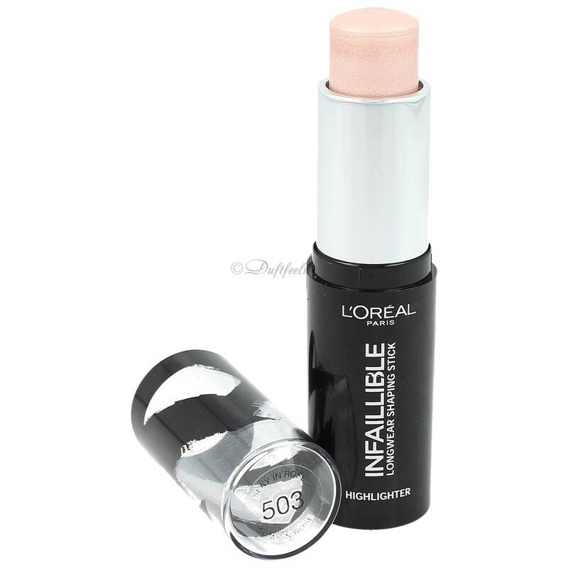 LOréal Infaillible Longwear Shaping Stick Highlighter Slay In Rose 503