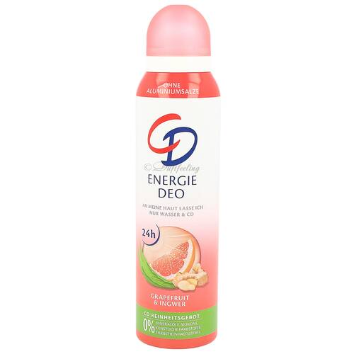 CD Enegie Deo Spray Grapefruit & Ingwer 150 ml