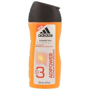 Adidas Adipower 3in1 (Body Hair Face) Shower Gel 250 ml