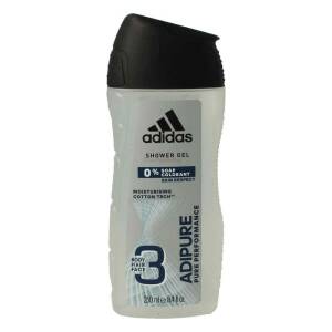 Adidas Adipure 2in1 (Body Hair Face) Shower Gel 250 ml