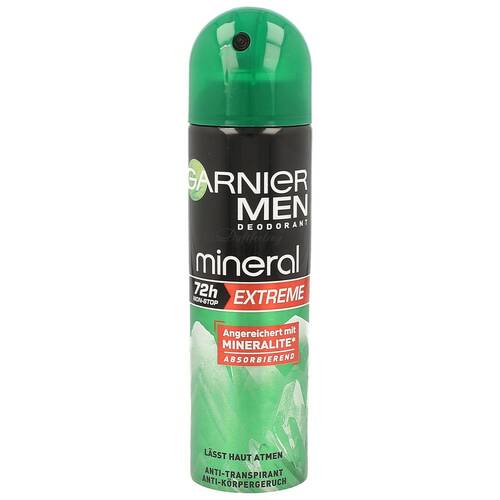 Garnier Men Mineral Etreme 72h Non-Stop Deodorant 150 ml