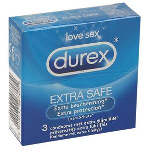 Durex Kondome 3er Extra Safe