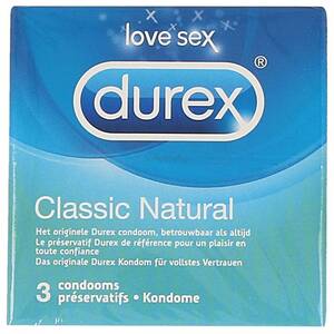 Durex Condome 3er Classic Natural