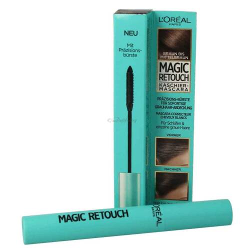 LOréal Paris Magic Retouch Kaschier-Mascara Braun bis Mittelbraun 8 ml