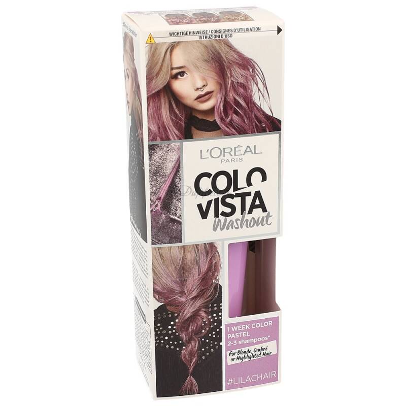 LOréal Paris Colovista Temporäre Washout Farbe,1 Week Color Pastel # Lilachair