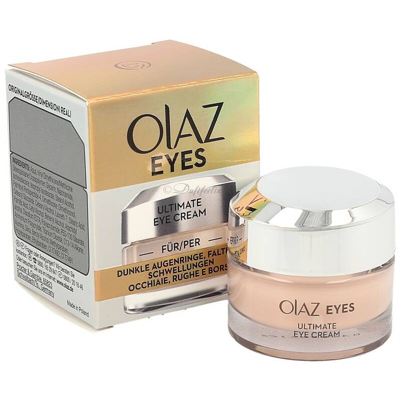 Olaz Eyes Ultimate Eye Cream gegen Aungenringe, Falten & Schwellungen 15 ml