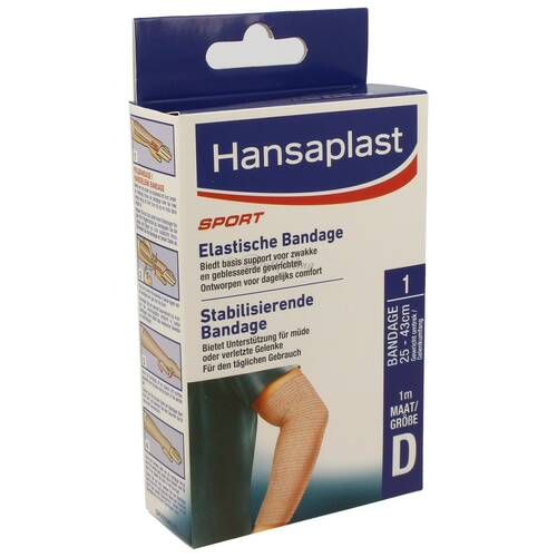 Hansaplast Stabilisierende Bandage 1 m Größe D
