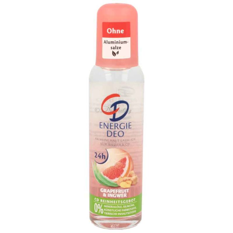 CD Energie Deo Grapefruit & Ingwer 75 ml