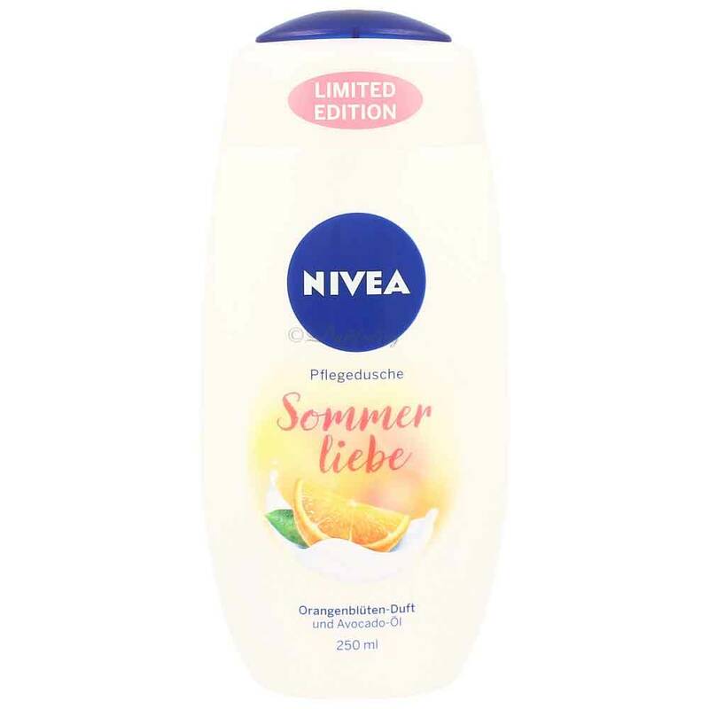 Nivea Duschgel Sommerliebe Orangenblüten-Duft und Avocado-Öl 250 ml