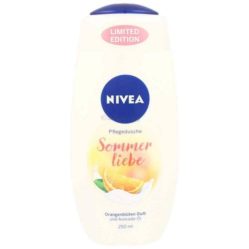 Nivea Duschgel Sommerliebe Orangenblüten-Duft und Avocado-Öl 250 ml