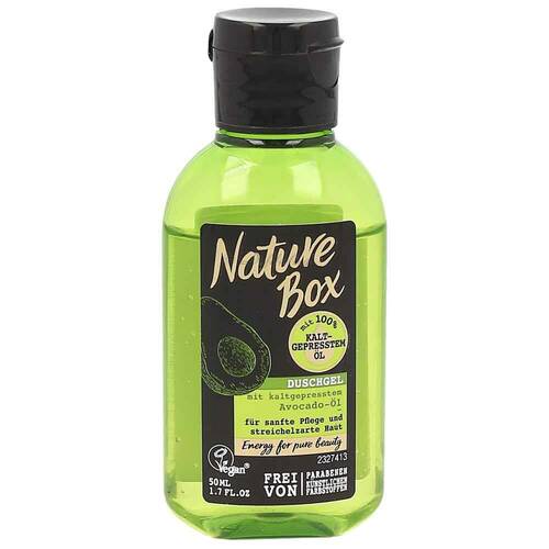 Nature Box Duschgel mit KaltgepresstemAvocado-Öl 50 ml