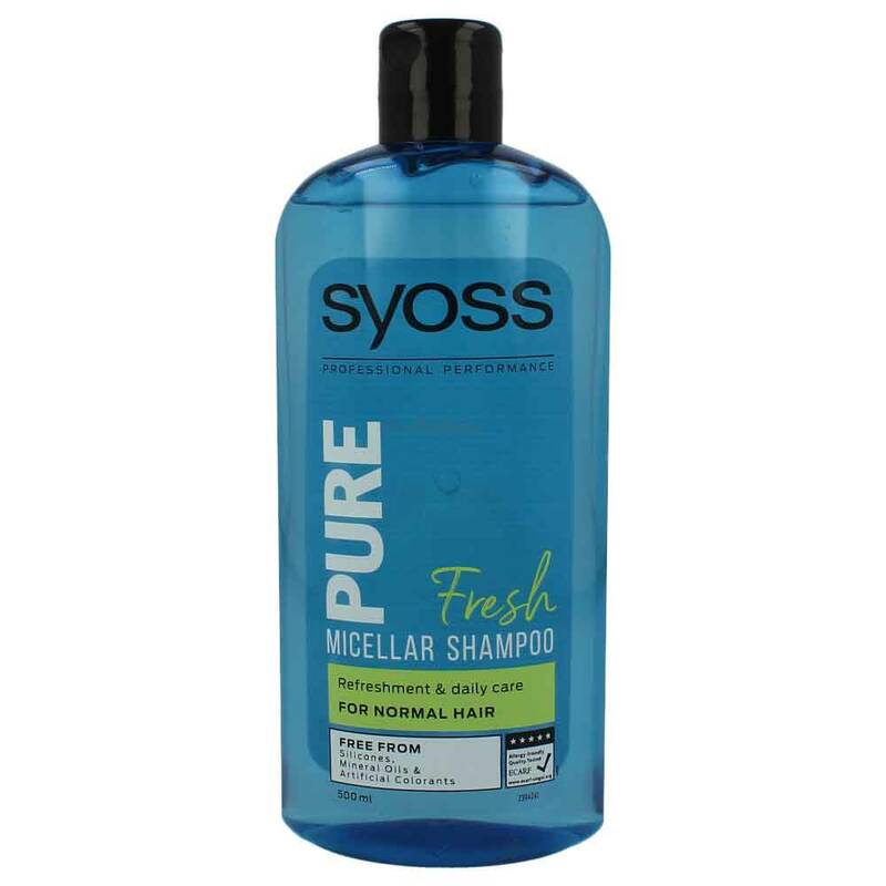 Syoss Micellar Shampoo Pure Fresh 500 ml