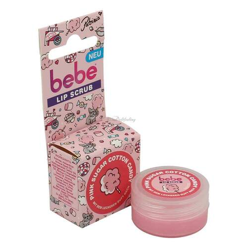 Bebe Lip Scrub pinke Zuckerwatte 12 g
