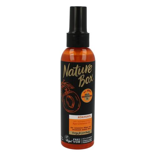 Nature Box Körperöl Aprikosen-Öl Pumpspray 150 ml