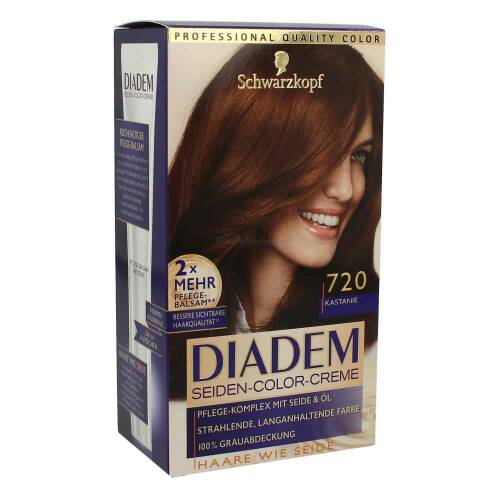Diadem Seiden-Color-Creme 720 Kastanie