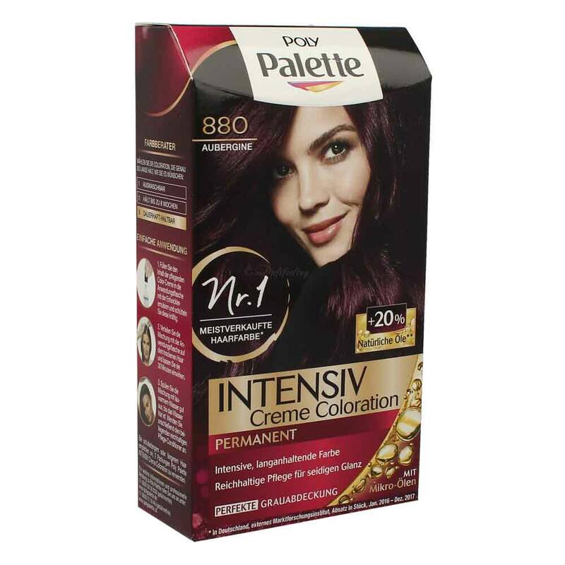 Poly Palette Intensiv-Creme-Coloration  880 Aubergine