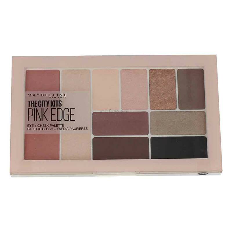Maybelline Make-Up Eye&Blush Palette The City Kits Pink Edge 12 gr