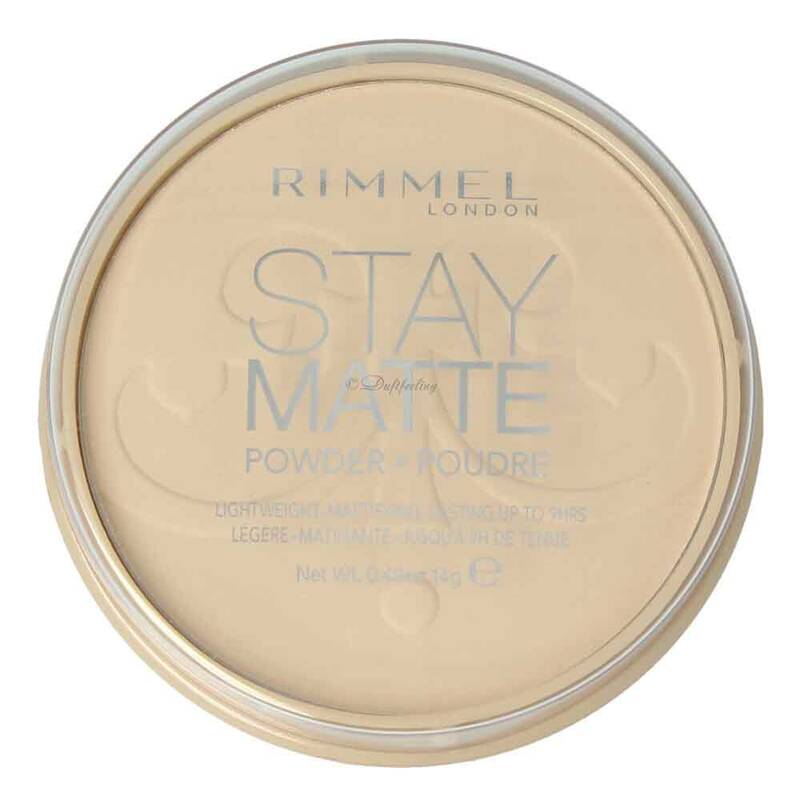 Rimmel Powder Stay Matte 001 Transparent 14 g
