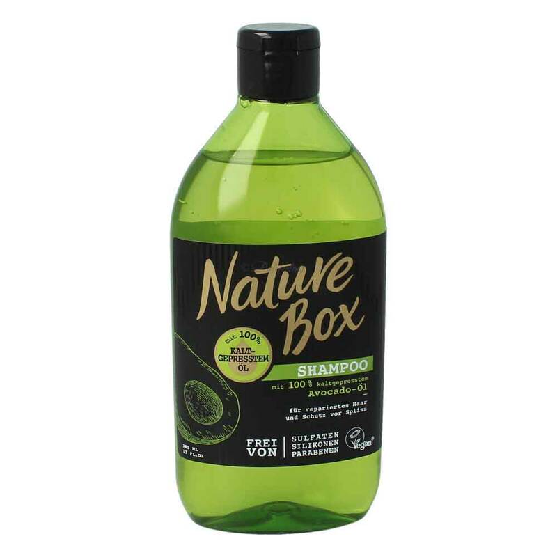 Nature Box Shampoo mit kaltgepresstem Avocado-Öl 385 ml