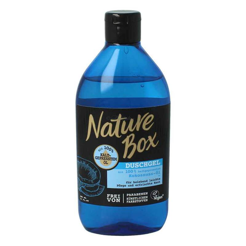 Nature Box Duschgel mit kaltgepresstem Kokosnuss-Öl 385 ml