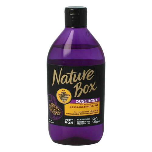 Nature Box Duschgel mit kaltgepresstem Passionfrucht-Öl 385 ml