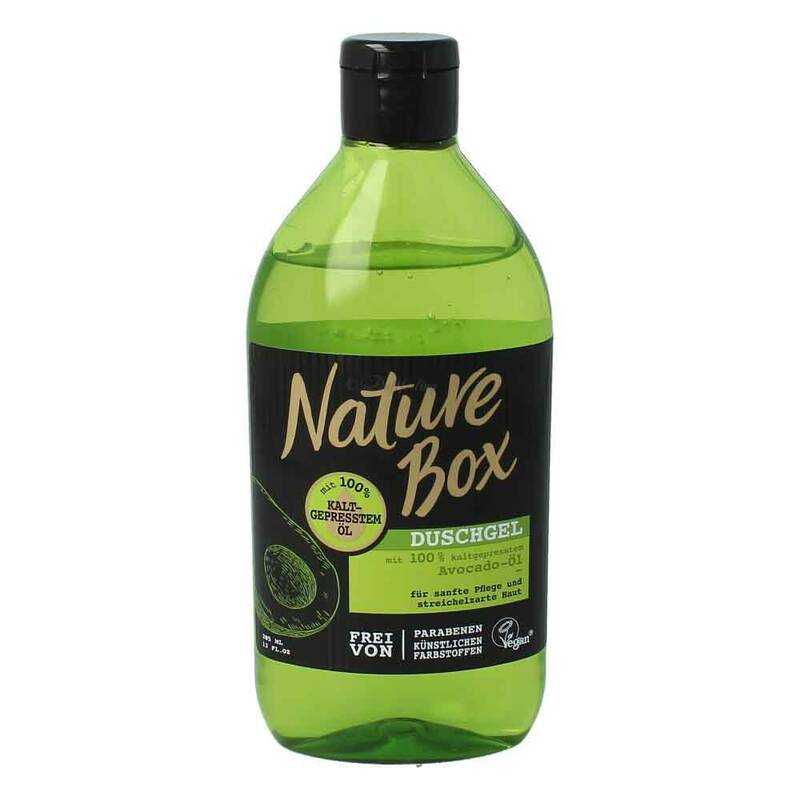 Nature Box Duschgel mit kaltgepresstem Avocado-Öl 385 ml