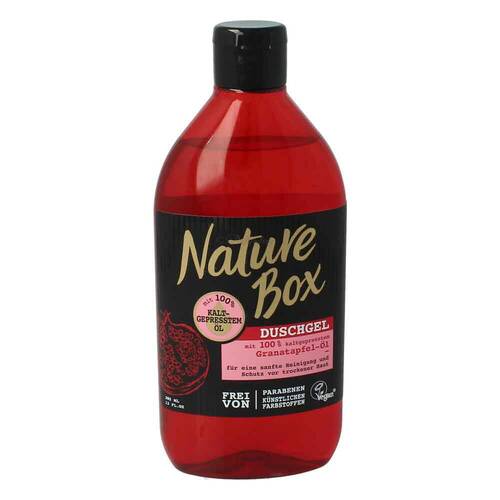 Nature Box Duschgel mit kaltgepresstem Granatapfel-Öl 385 ml