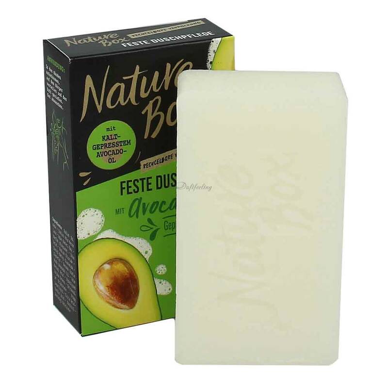 Nature Box Feste Duschpflege mit Avocado-Öl 150 g