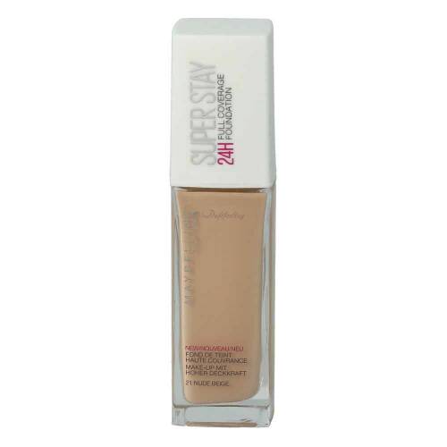 Maybelline Super Stay 24h Foundation 21 Nude Beige 30 ml