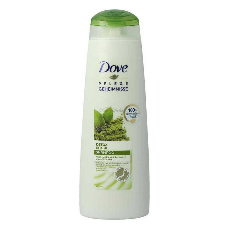 Dove Shampoo Detox Ritual Matcha Reismilch 250 ml