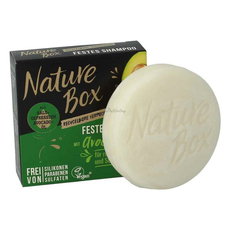 Nature Box Festes Shampoo mit Avocado - Öl 85 g