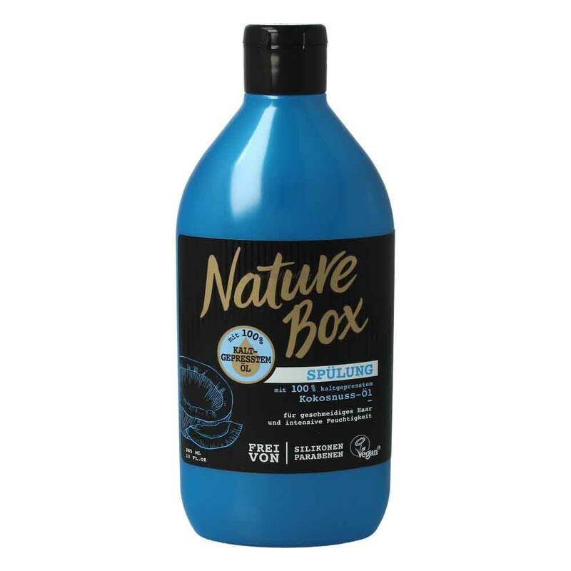 Nature Box Spülung mit kaltgepresstem Kokosnuss - Öl 385 ml