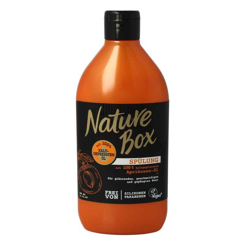 Nature Box Spülung mit kaltgepresstem Aprikosen - Öl 385 ml